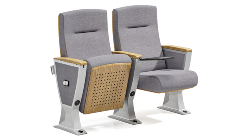 學術報告廳固定式帶寫字板座椅係列