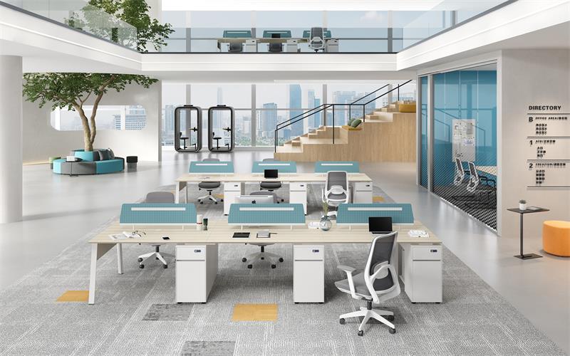 六人位職員辦公桌